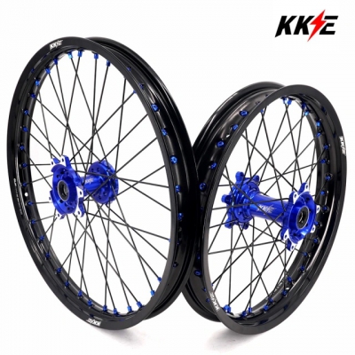 KKE wheel set for SUR-RON Ultra Bee 21x1.60/18x2.15 blue