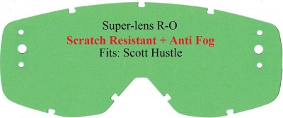 R-lens Scott Hustle R-OFF (3-hole) clear