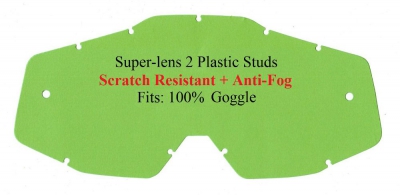 RNR lens 100% googles clear