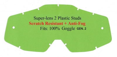 RNR lens 100% Gen. 2 googles clear