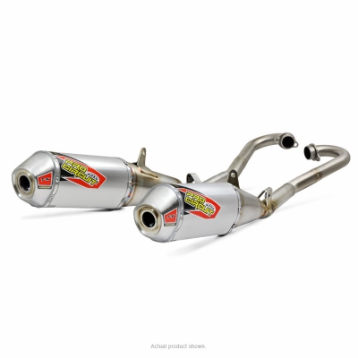 Pro Circuit T-6  Stainless Steel Dual System Honda CRF 250 2018-19 SS/AL