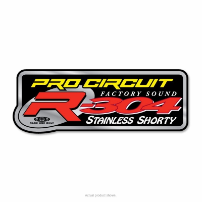 Pro Circuit Silencer Decal 2T R-304
