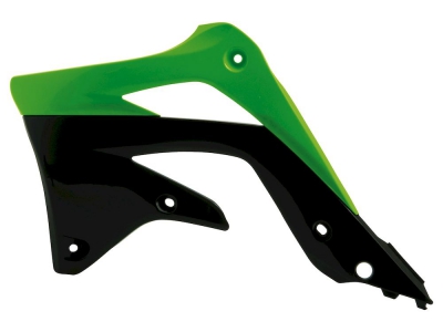 Kühlerspoiler KXF 450 12-15 grün-schwarz