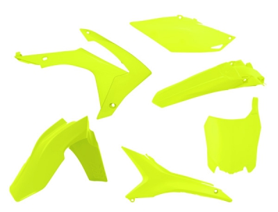 Plastikkit Honda CRF 450 13-16 / CRF 250 14-17  Neon Gelb 6tlg