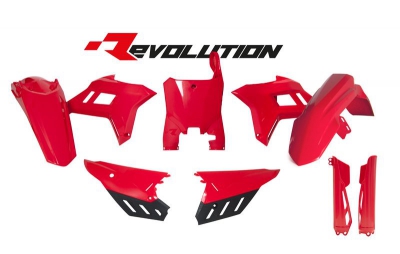Rtech Revolution Komplett kit Honda CRF 450 2021- / CRF 250 2022- Rot