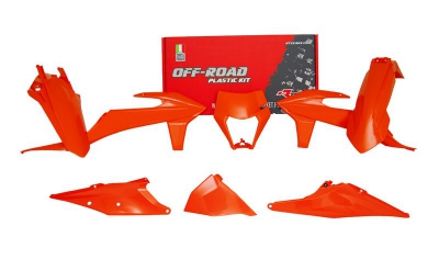 Rtech Plastikkit für KTM EXC 20-23 Neon Orange 6-teilig