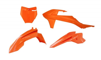 Rtech Plastikkit für KTM SX 50 16-23, SX-E3/5 -24 Orange 4 tlg.