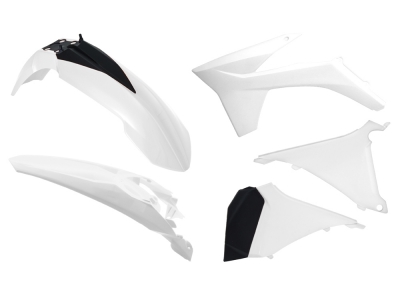 Rtech Plastic kit KTM EXC 12-13 white + Airboxcover