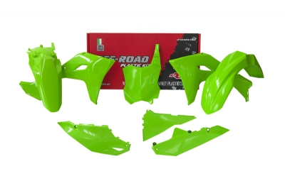 Rtech Plastikkit für Kawasaki KX 450 24- Neon Grün 5 tlg.