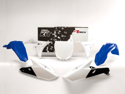 Plastic kit YZF 450 14-17 / YZF 250 14-18 5pcs. blue/white