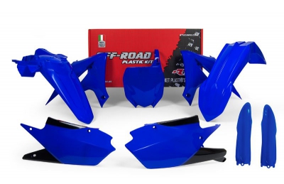 Plastik Komplett Kit Yamaha YZ 450F 18-22, 250F 19-23 Blau 7tlg.