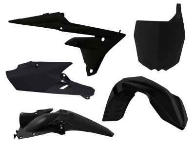 Plastic kit YZF 450 14-17 / YZF 250 14-18 5pcs. black