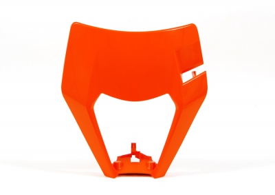 Lampenmaske für KTM EXC 17-19 Orange
