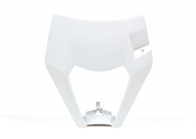 Lampenmaske für KTM EXC 17-19 Weiß