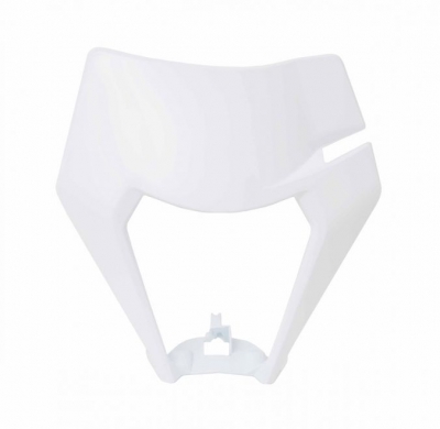 Lampenmaske für KTM EXC 20-23 Weiß