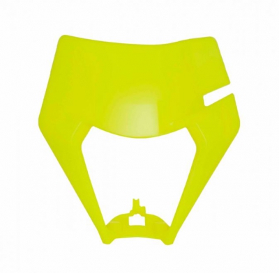 Lampenmaske für KTM EXC 20-23 Neon Gelb
