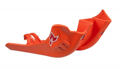 Rtech Plastik Motorschutz für KTM EXC 150 TPI 20-23 Orange