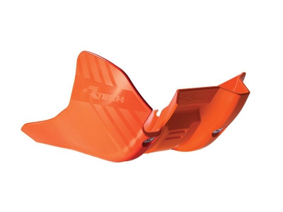 Rtech Plastik Motorschutz für KTM SX/EXC 250/300 17-23 Orange