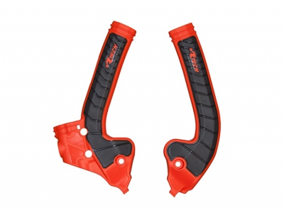 Rtech grip frame protectors KTM SX 85 18- orange/black