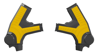 Rtech grip frame protectors SUR-RON Ultra Bee black/yellow