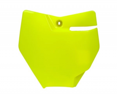 numberplatel front SX 85 18- neon yellow