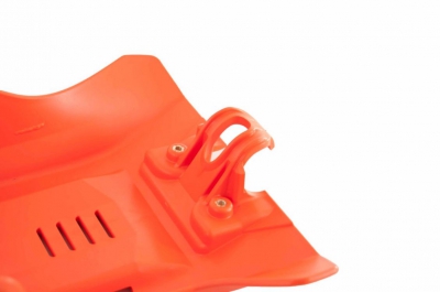 Rtech Plastik Motorschutz  für KTM SX-F 450, HSQ FC 450 19-22 Orange