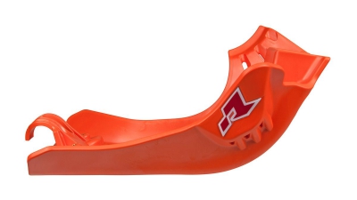 Rtech Plastik Motorschutz für KTM EXC 150 TPI 20-23 Orange