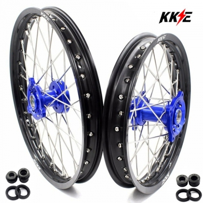 KKE wheel set for Yamaha YZ 80/85 19/16 blue