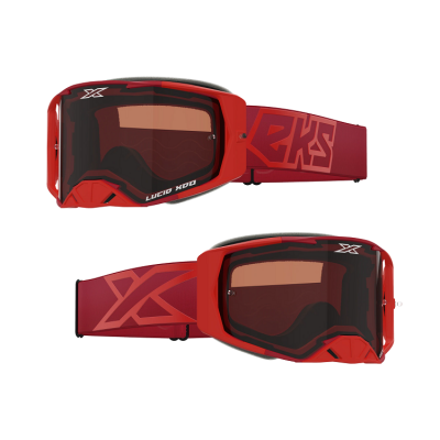 EKS Lucid Goggle RED/ XDO Lens