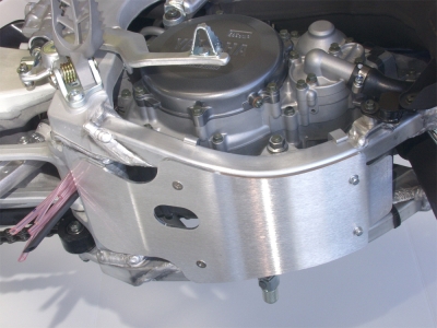 Works Connection Motor-Schutzplatte  Yamaha YZ 125 06-
