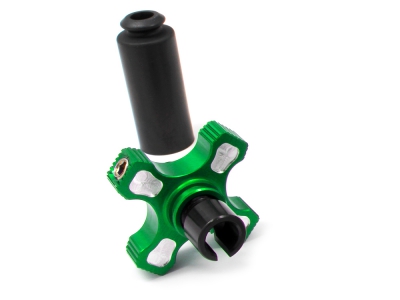 Works Connection Elite perch step 2 Thumbwheel Green