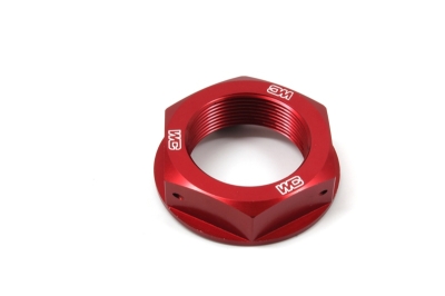 Works Connection Steuerkopfmutter KX(F) 04- rot