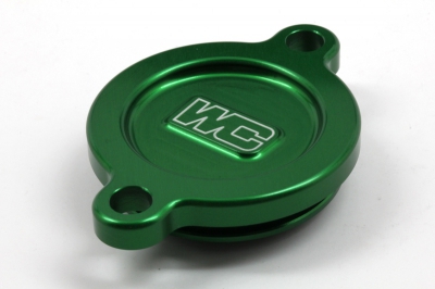Works Connection Oil Filter Cover KXF 250 17- green