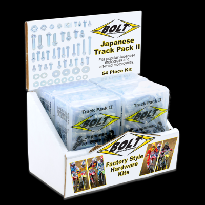 BOLT Track Pack JAP Schraubenkit 6-tlg m. Display