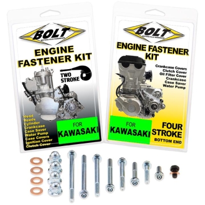 BOLT Motor Schrauben Kit Kawasaki KX 500 87-04