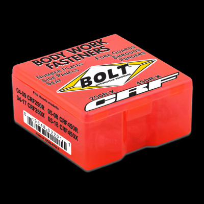 BOLT Schraubenkit für Plastikteile Honda CRF 250 04-09 450 05-08, CRF 250X 04-17 450X 05-18