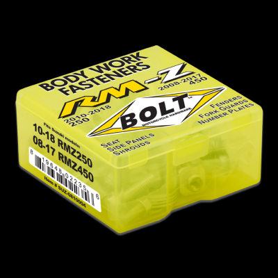 BOLT Schraubenkit für Plastikteile Suzuki RMZ 450 08-17, RMZ 250 10-18