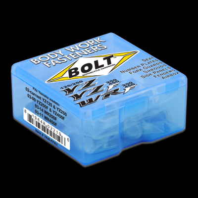 BOLT Full Plastics Fastener Kit Yamaha YZ 125/250 02-21,YZF 03-09