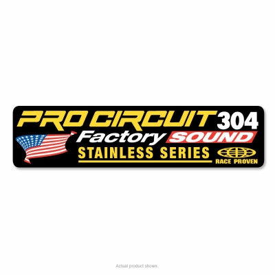 Pro Circuit Silencer Decal 2T 304