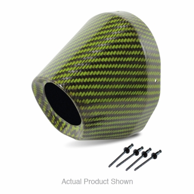 Pro Circuit Carbon Endkappe Grün Single Lochdurchmesser 1,75 inch