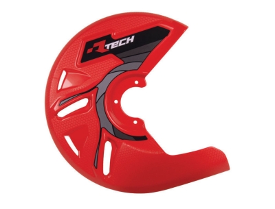 Rtech Bremsscheibenschutz Universal Rot