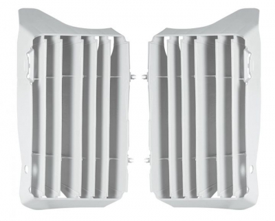 Rtech Oversize radiator louvers Honda CRF 450 21-, 250 22- white