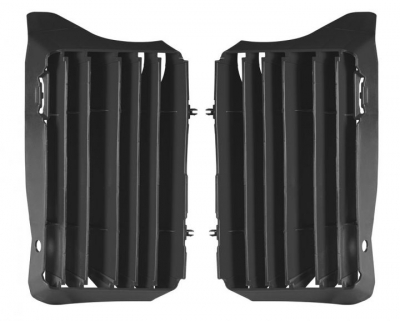 Rtech Oversize radiator louvers Honda CRF 450 21-, 250 22- black