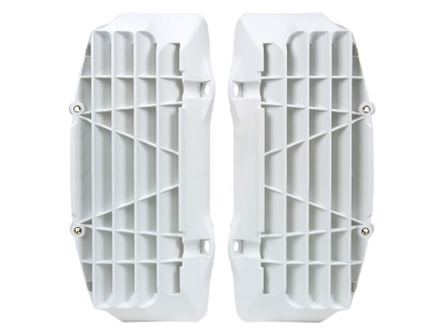 Rtech Oversize radiator louvers SX(F) 16-18  EXC(F) 17-19,  TC/FC 16-18 TE/FE 17-19 White