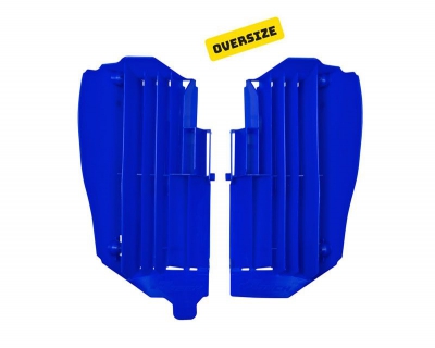 Rtech Oversize radiator louvers Yamaha YZ 450F 18-22, 250F 19- Blue