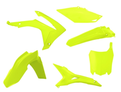 Rtech Plastikkit Honda CRF 450 13-16 / CRF 250 14-17  US Neon Yellow 6tlg