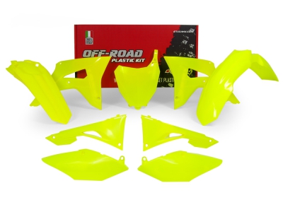 Rtech Plastic kit Honda CRF 450 17-20 / CRF 250 18-21 Neon yellow 6 pcs
