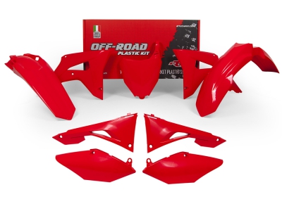 Plastic kit Honda CRF 450 17-20 / CRF 250 18-21 red 6 pcs