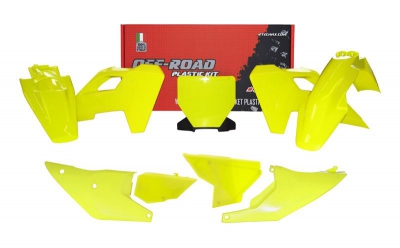 Plastic kit Husqvarna TC/FC 23- lemon yellow 7pcs