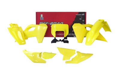 Rtech Plastic kit Husqvarna TE/FE 24- OEM yellow